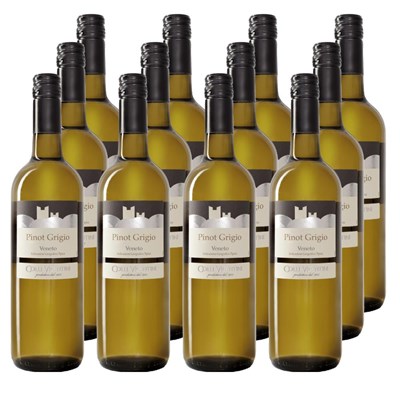 Case of 12 Colli Vicentini Pinot Grigio 75cl White Wine Wine